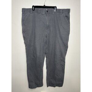 Carhartt Pants Mens 48x32 Gray Utility Cargo Workwear Rugged Flex Stretch Relax